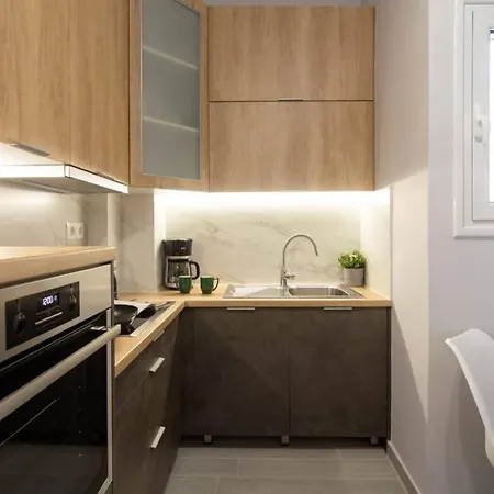 شقة Chic & Minimal Apt. 5 Min From Metro أثينا